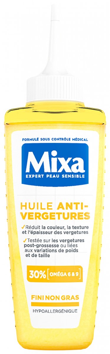 Mixa Expert Gevoelige Huid Anti-Striae Olie 100 ml