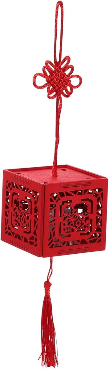 Chinese Lantaarn Knutselset - Decoratieve Hanglamp - Feestelijke Decoratie - DIY Lantaarn 