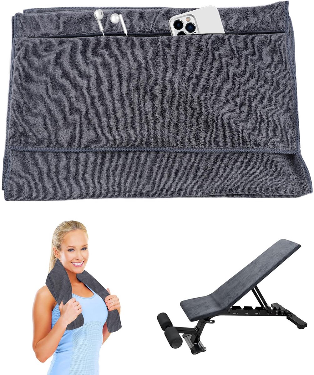 Dailygoody - Fitnesshanddoek - Microvezel sporthanddoek - voor gym en