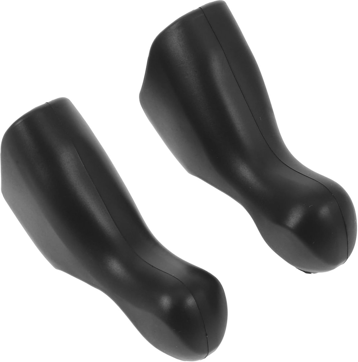 Versnellingsbak stuurhoezen - Fietshandvatten - Comfortabel Fietsen - Schokabsorberend - 11x5x2 cm - Zwart