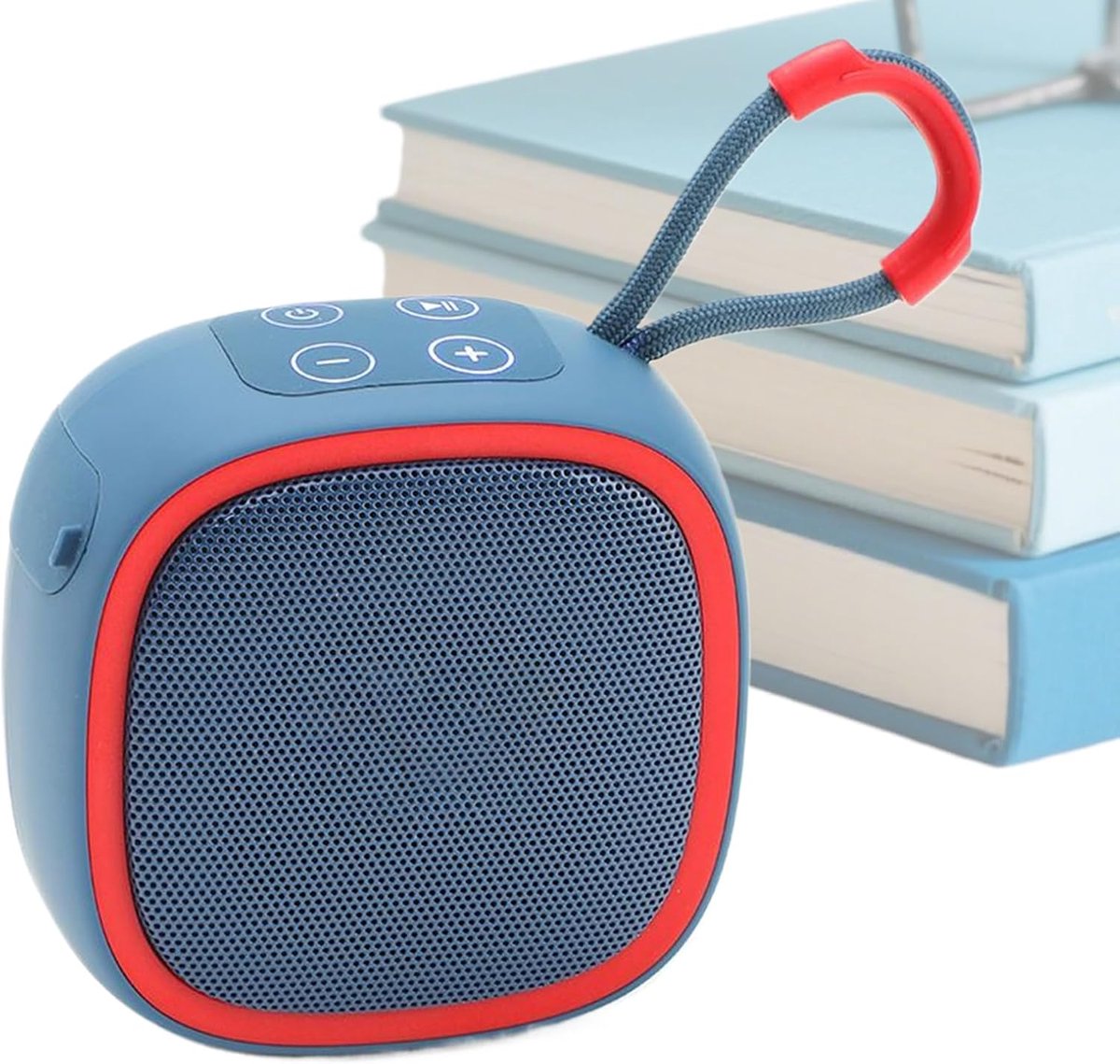Draagbare Luidspreker - Draadloze Speaker - Buiten Muziek - Stereo Geluid - 6.2 x 9.9 cm - Blauw