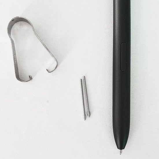 Dailygoods- Penpunten 2 Stuks - Compatibel met Galaxy Z Fold 3/4 - Titaniumlegering - Duurzaam - Fijne Punt - 4096 Drukgevoeligheidsniveaus - Styluspunten — afbeelding 2