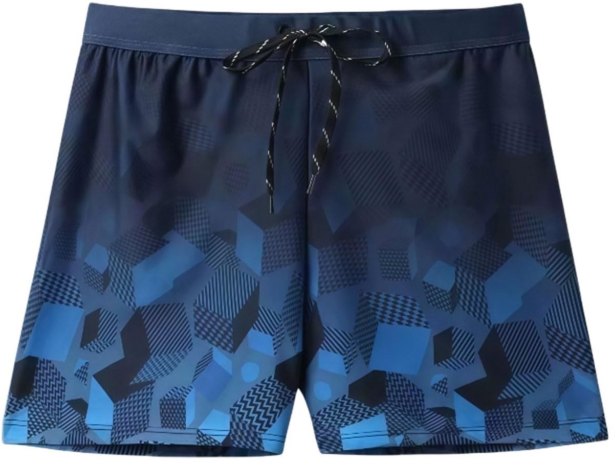 MTTproducts- Zwembroek Heren Sneldrogend - Lange Zwemshorts - Elastische Tailleband - Binnenslip - Lichtgewicht - Comfortabel Ontwerp - Boardshorts