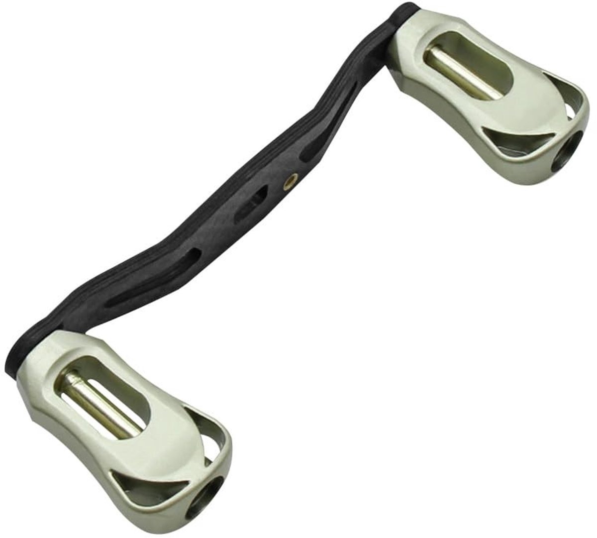 Dailygoods- Visserijhaspel Koolstofvezel Handvat - Ergonomisch Ontwerp - Eenvoudige Installatie - Lichtgewicht Materiaal - Betrouwbare Prestaties - Comfortabele Grip - Vismolen