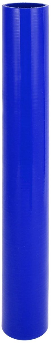 Dailygoods- Koelslang Siliconen 500 mm - Binnendiameter 51 mm - Meerlaags Weefsel - Temperatuurbestendig tot 300 °C - Universeel - Blauw - Siliconenslang