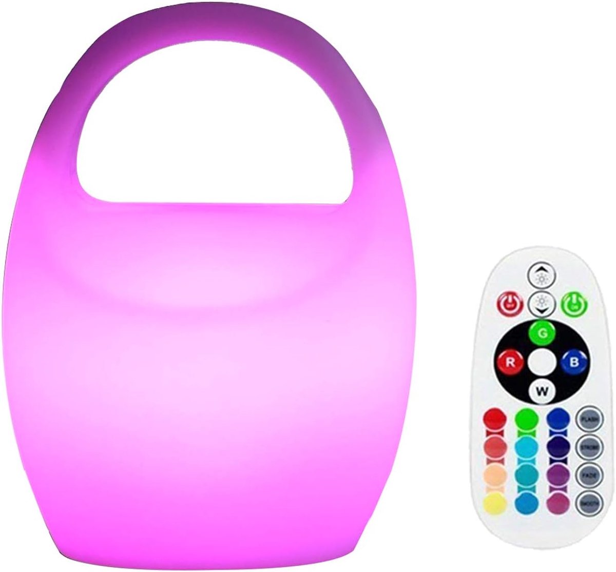 LED Sfeerverlichting – Decoratieve Lamp – Creëer Sfeer – Waterdicht IP65 Ontwerp – 14x20cm – RGB Kleuren LED Sfeerverlichting – Decoratieve Lamp – Creëer Sfeer – Waterdicht IP65 Ontwerp – 14x20cm – RGB Kleuren