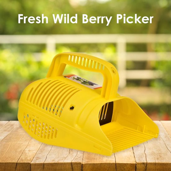 Efficiënte Plastic Bessenplukker voor het Oogsten van Blauwe Bessen - Ideaal voor Fruitpluk, Compact en Lichtgewicht 22x14x17cm — afbeelding 5