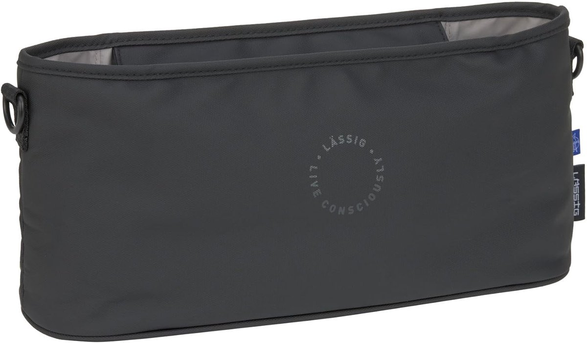 Kinderwagen Organizer - Buggy tas - Onderweg spullen - Veilige opbergruimte - 37 x 17 x 17 cm - Zwart