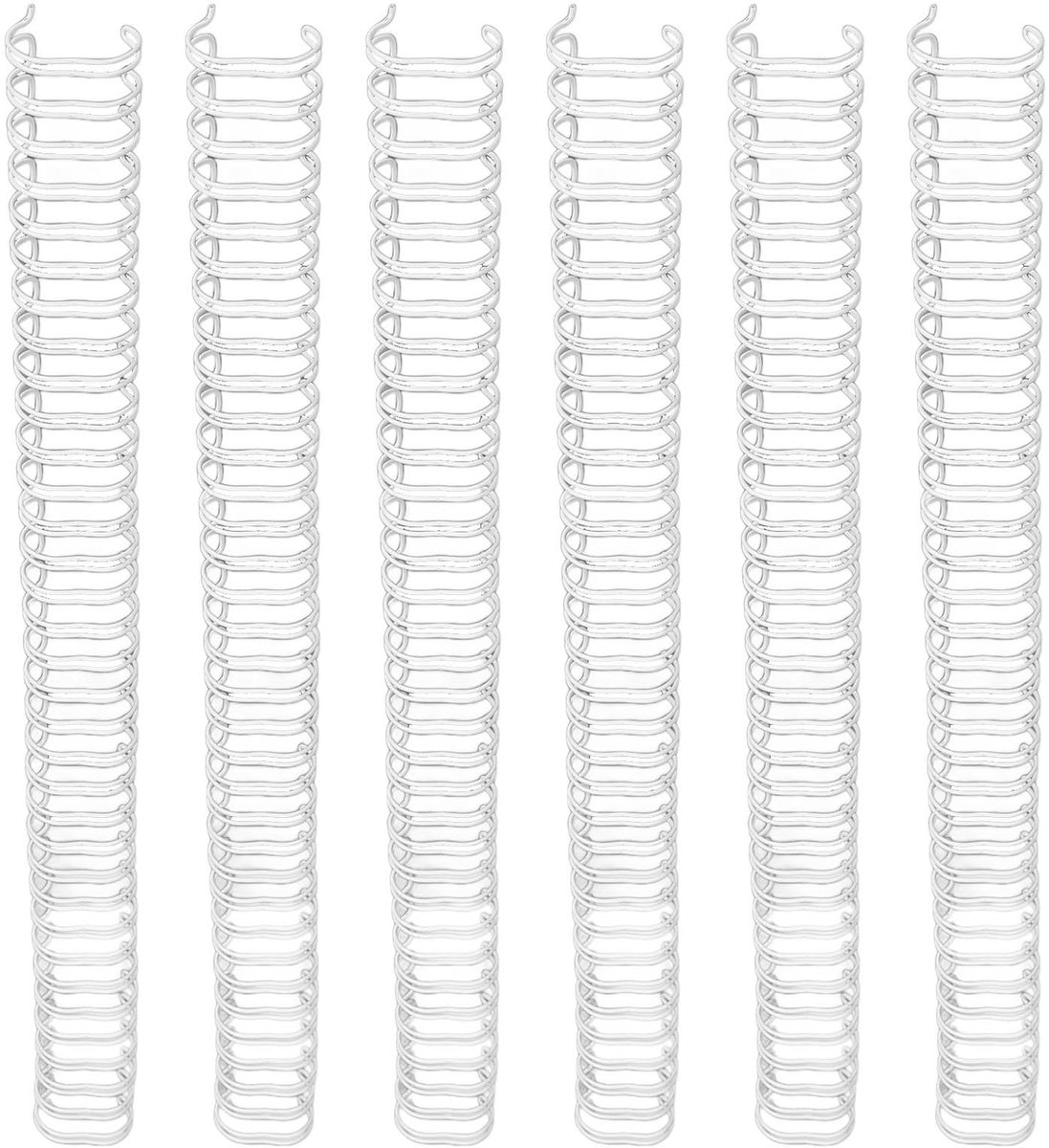 Dailygoods- Draadbinderrug 180 Vel Capaciteit - Dubbele Lus - 3:1 Steek - 34 Lussen - 19 Mm Diameter - Duurzame Nyloncoating - Bindrug