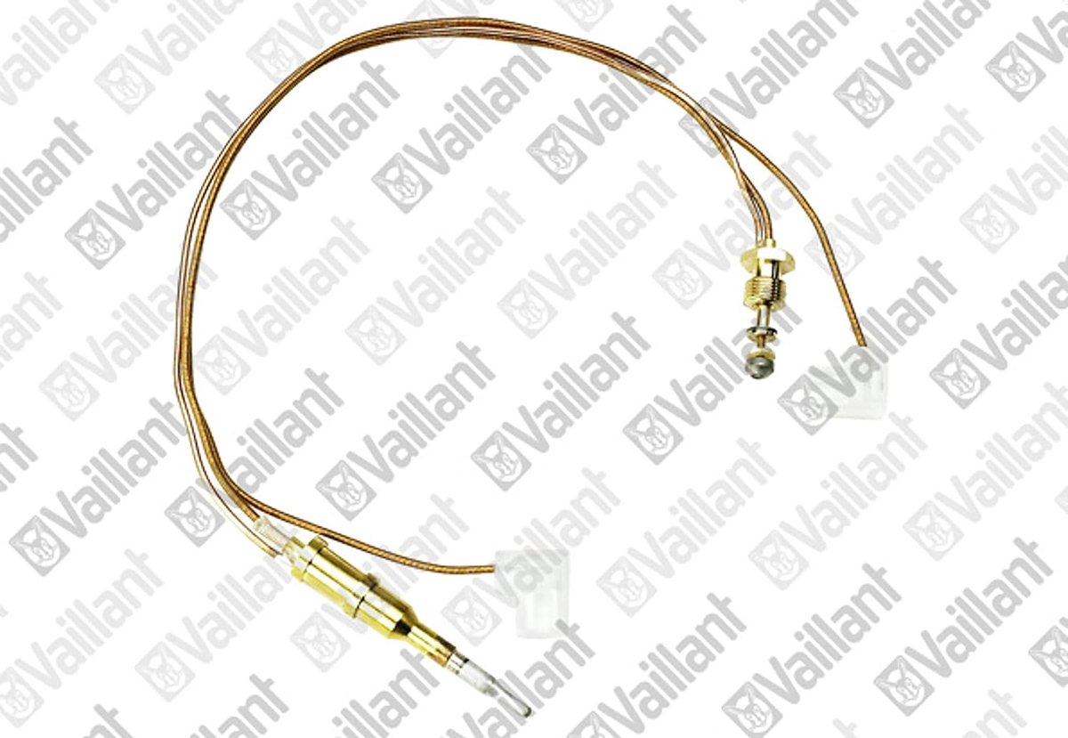 Thermoelement - Verwarming Sensor - Centrale Verwarming - Met Uitlaat Sensor - 11 x 4 x 3 cm - Zilverkleurig