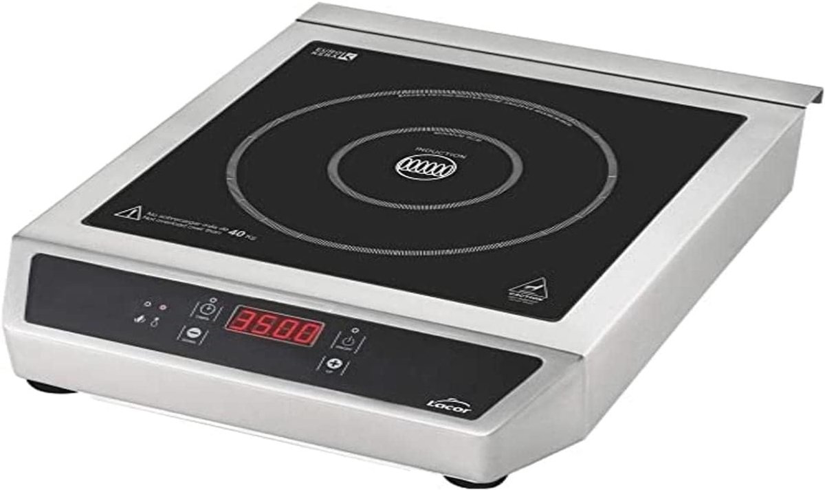 Draagbare Inductieplaat - Kookplaat - Professioneel Koken - Dubbele Kookzones - 34 x 43 cm - Zwart