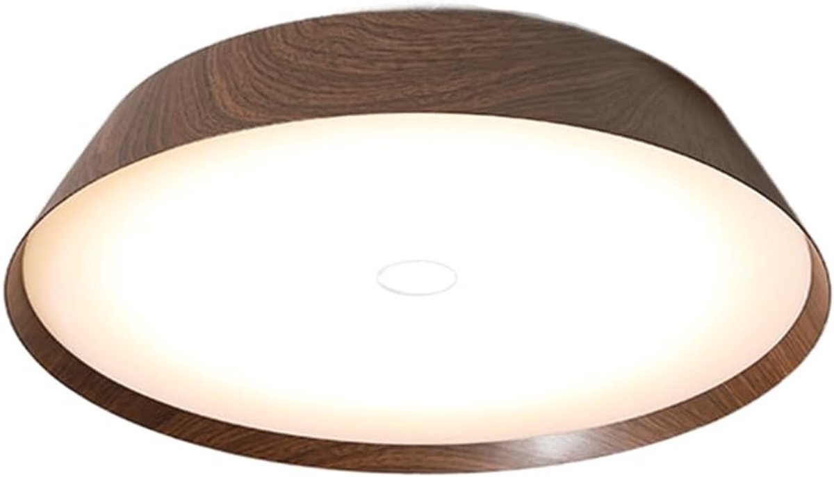 LED Plafondlamp - Moderne Verlichting - Thuis Verlichten - Driekleurig Instelbaar - 40CM Diameter - Bruin