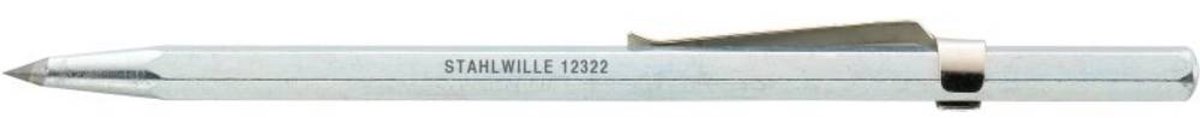 Stahlwille 12322 Hardmetalen kraspen met herslijpbare punt
