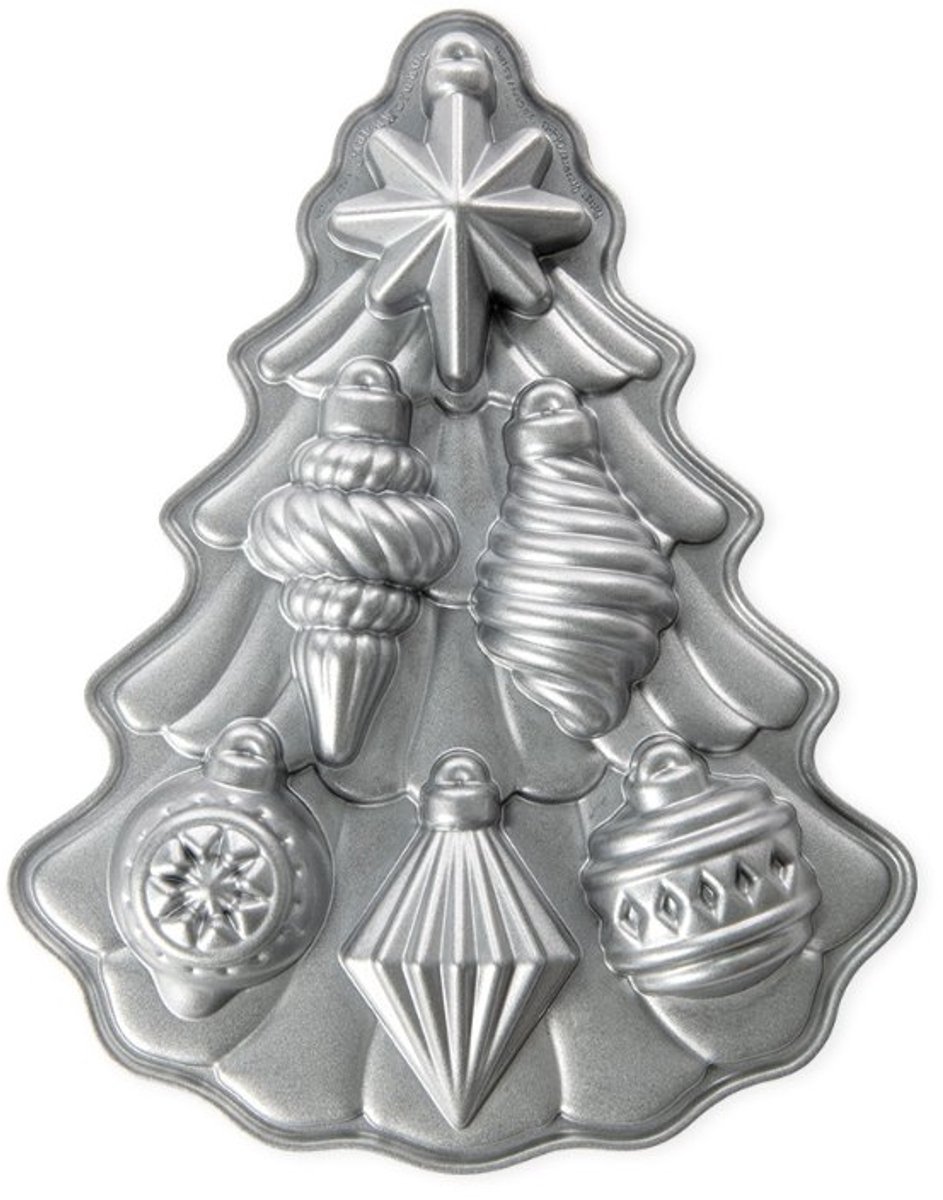 Bakvorm ''Vintage Ornament'' - Nordic Ware | Silver
