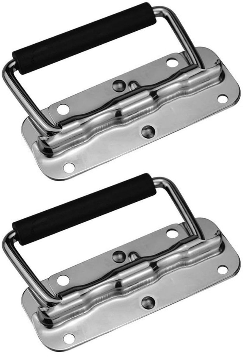 Dailygoods - Set van 2 Roestvrijstalen Doos Handgrepen 120mm