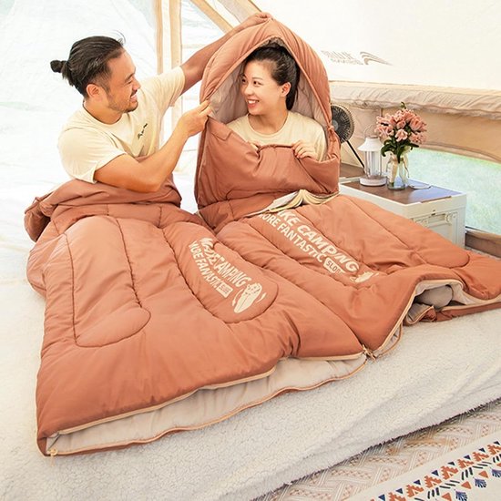 Compacte Slaapzak - Kampeerzak Outdoor - Reizen en Kamperen - Waterdicht en Ademend - 220 cm - Diverse Kleuren — afbeelding 4