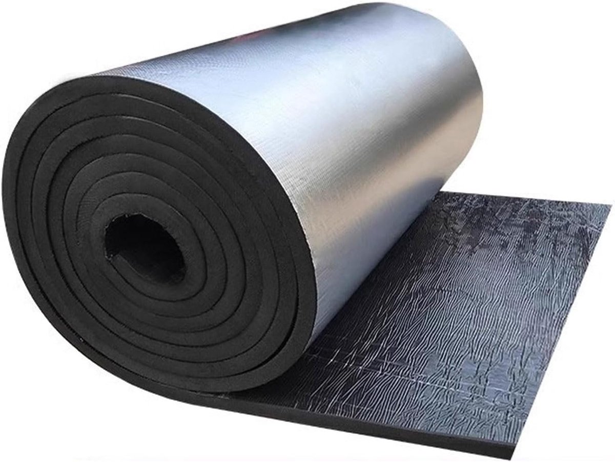 Isolatiefolie - Warmtereflecterende folie - Energie Besparen - Zelfklevend Schuim - 1x3 meter - Zilver