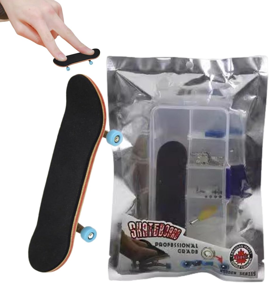 Vinger Skateboards Mini Skateboard Tricks Oefenen Houten Deck 10 cm Niet gespecificeerd