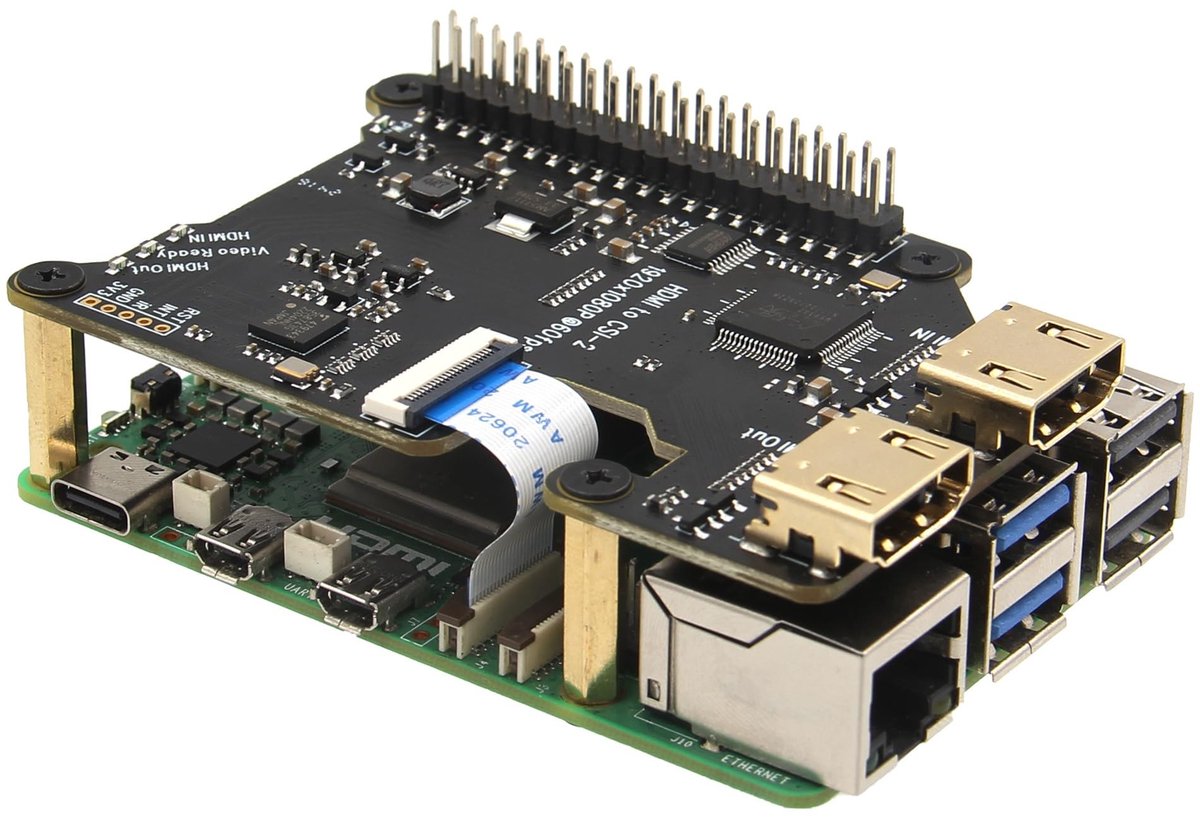 SolidKeus - HDMI naar CSI-2 Adapter voor Raspberry Pi 4/5