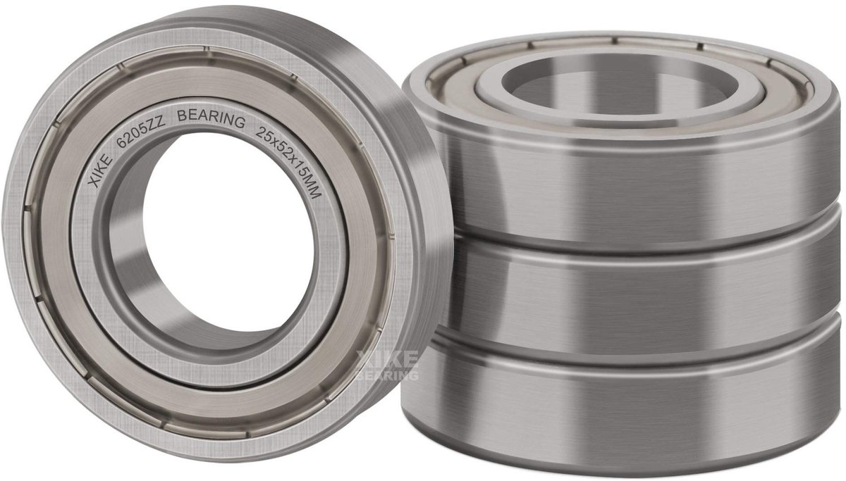 SolidKeus - Set van 4 Dubbel Sealed Kogellagers 25x52x15mm