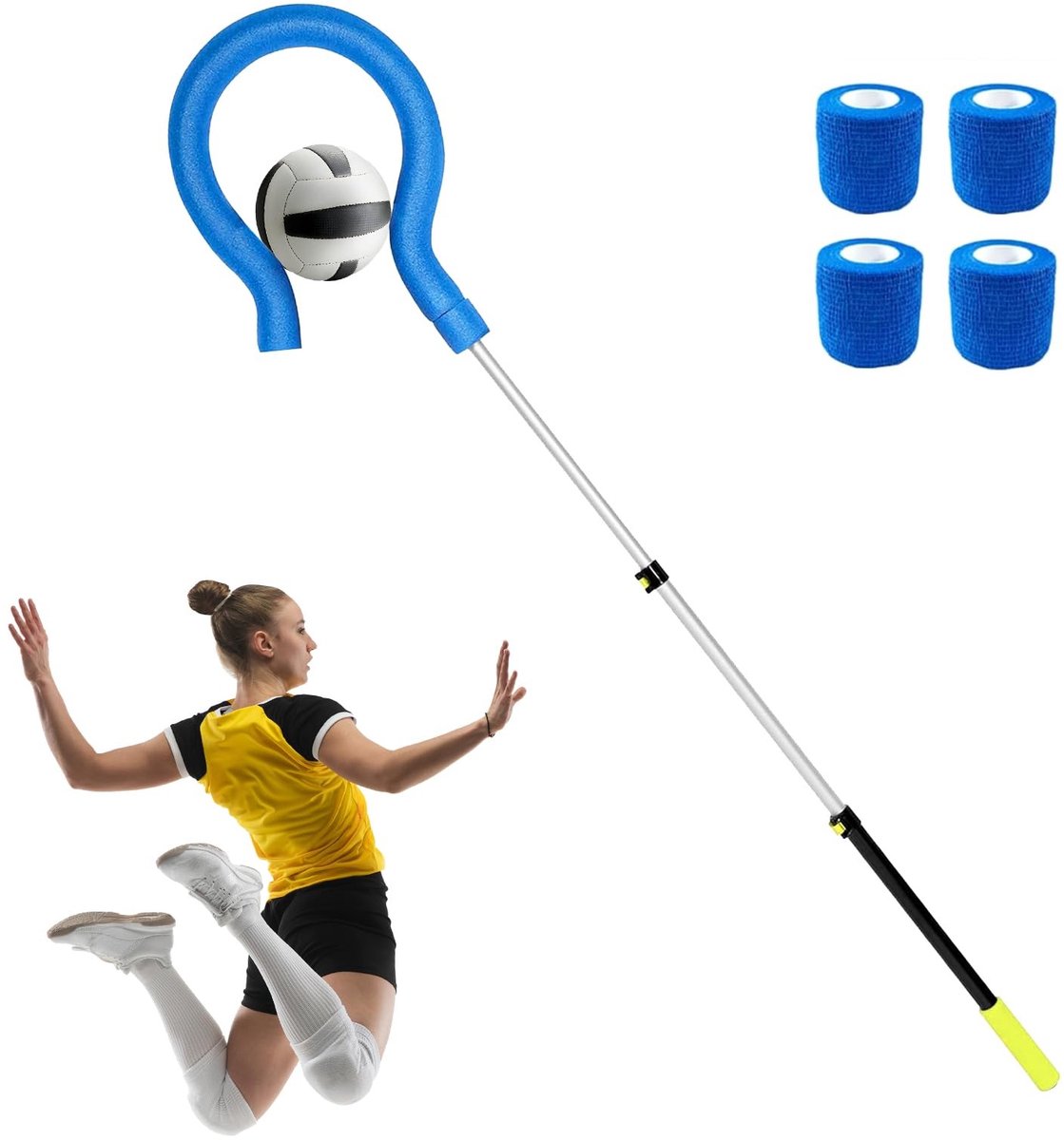 SolidKeus - Volleybal Spike Trainer voor Trainingsdoeleinden