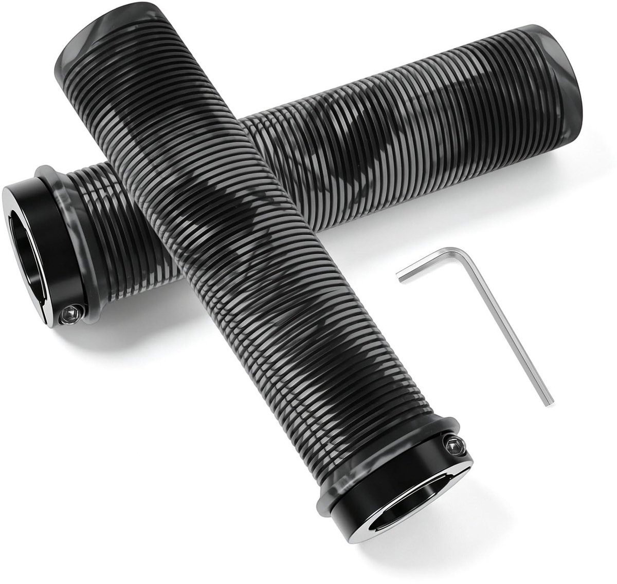 SolidKeus - Ergonomische Fiets Handvatten met Aluminium Lock