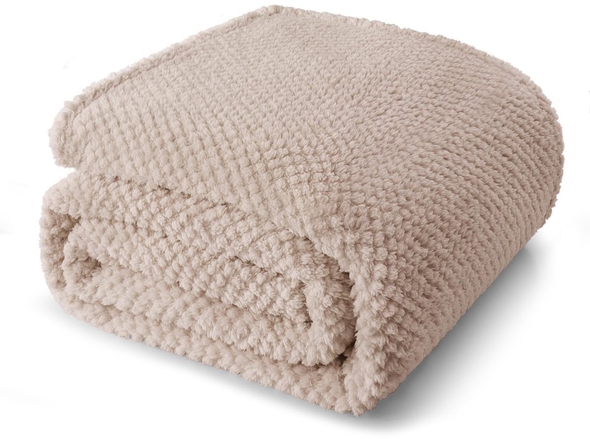 SolidKeus - Fluffy Dekbed 130 x 170 cm in Karamel