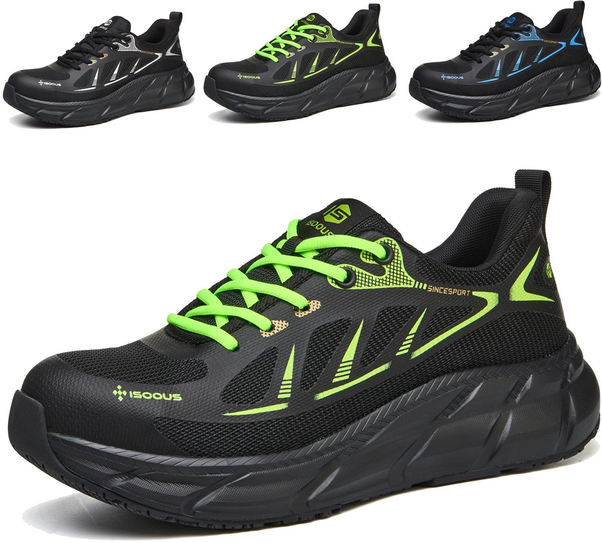 SolidKeus - Unisex Veiligheidschoenen met Stalen Neus en Ademend Bovenwerk