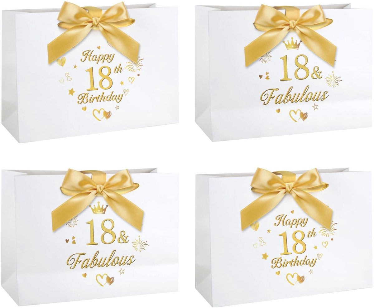 SolidKeus - Cadeauzakjesset voor 18e Verjaardag met Handgrepen