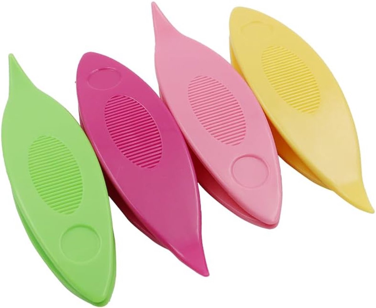 Tatting Shuttles Weefmachine Schepen Plastic Kleurrijke Tatting Shuttle Breinaalden voor DIY Hand Tip Making Art Tool