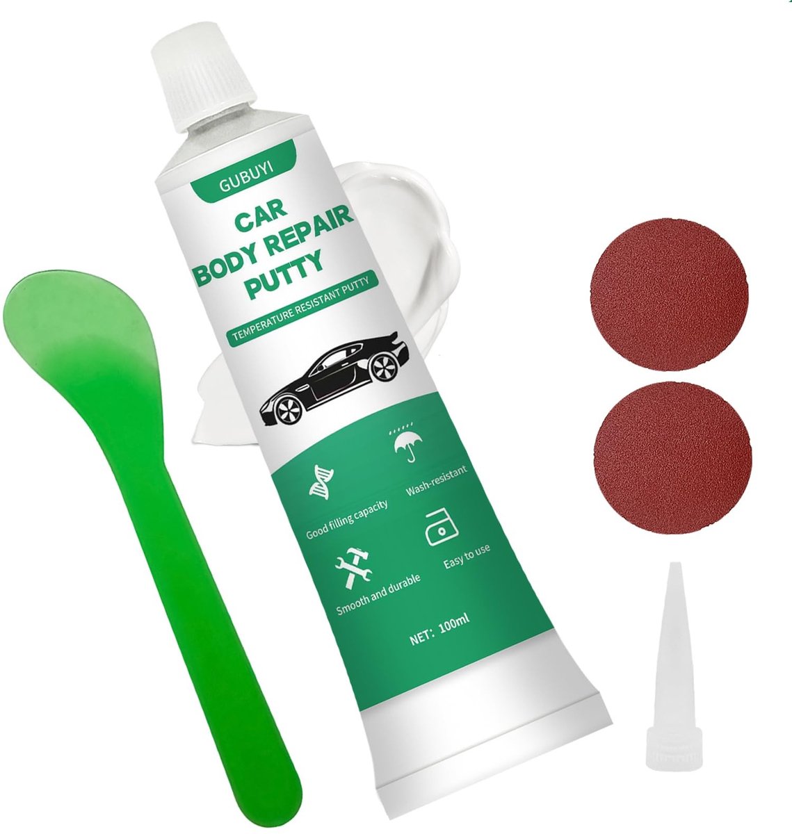 SolidKeus - 100ml Carrosserie Vulmassa voor Reparaties
