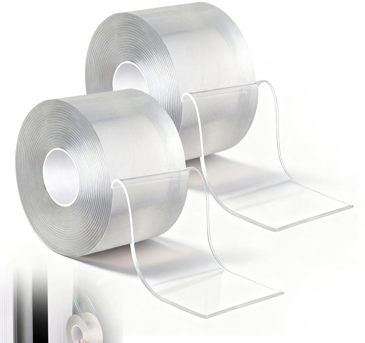 SolidKeus - Raamafdichtingstape 5 cm x 10 m, Transparant en Waterdicht