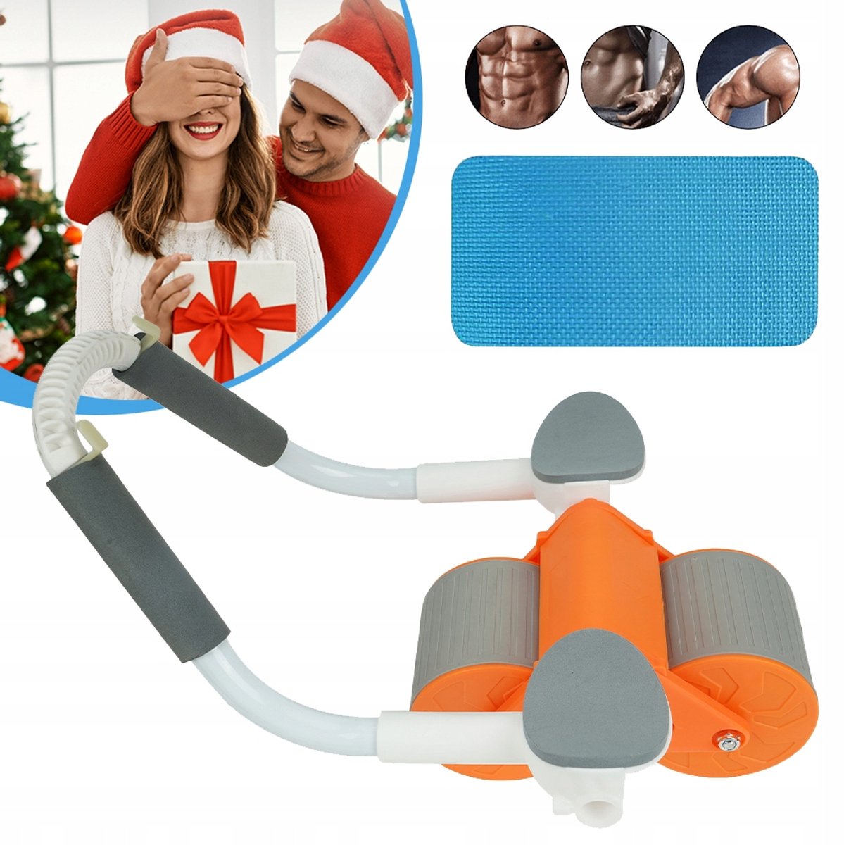Biukroller met Kniebeschermer - Core Training & Fitness