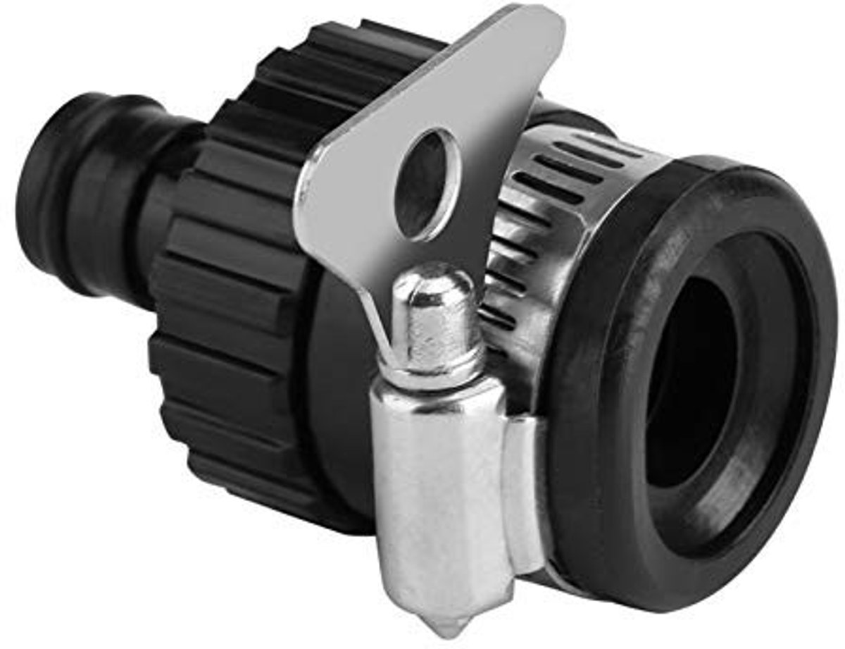 SolidKeus - Universele Rubber Tuinslangadapter voor Binnen en Buiten