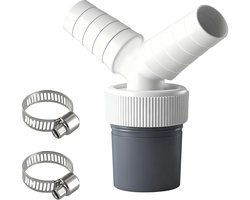 SolidKeus - Dubbele Afvoeradapter voor Wasmachine