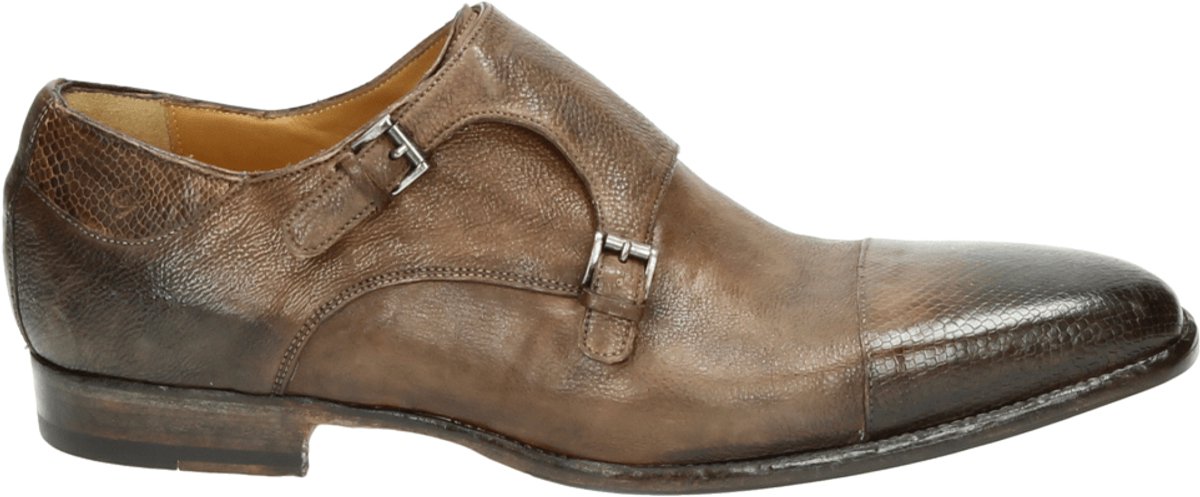 Greve - 3442.03-XF - GespschoenenNette herenschoenenHeren veterschoen - Kleur: Bruin - Maat: 40.5