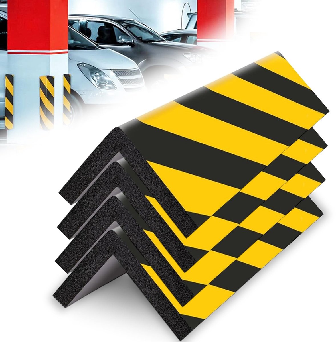 SolidKeus - Set van 4 Deurrandbeschermers voor Garages
