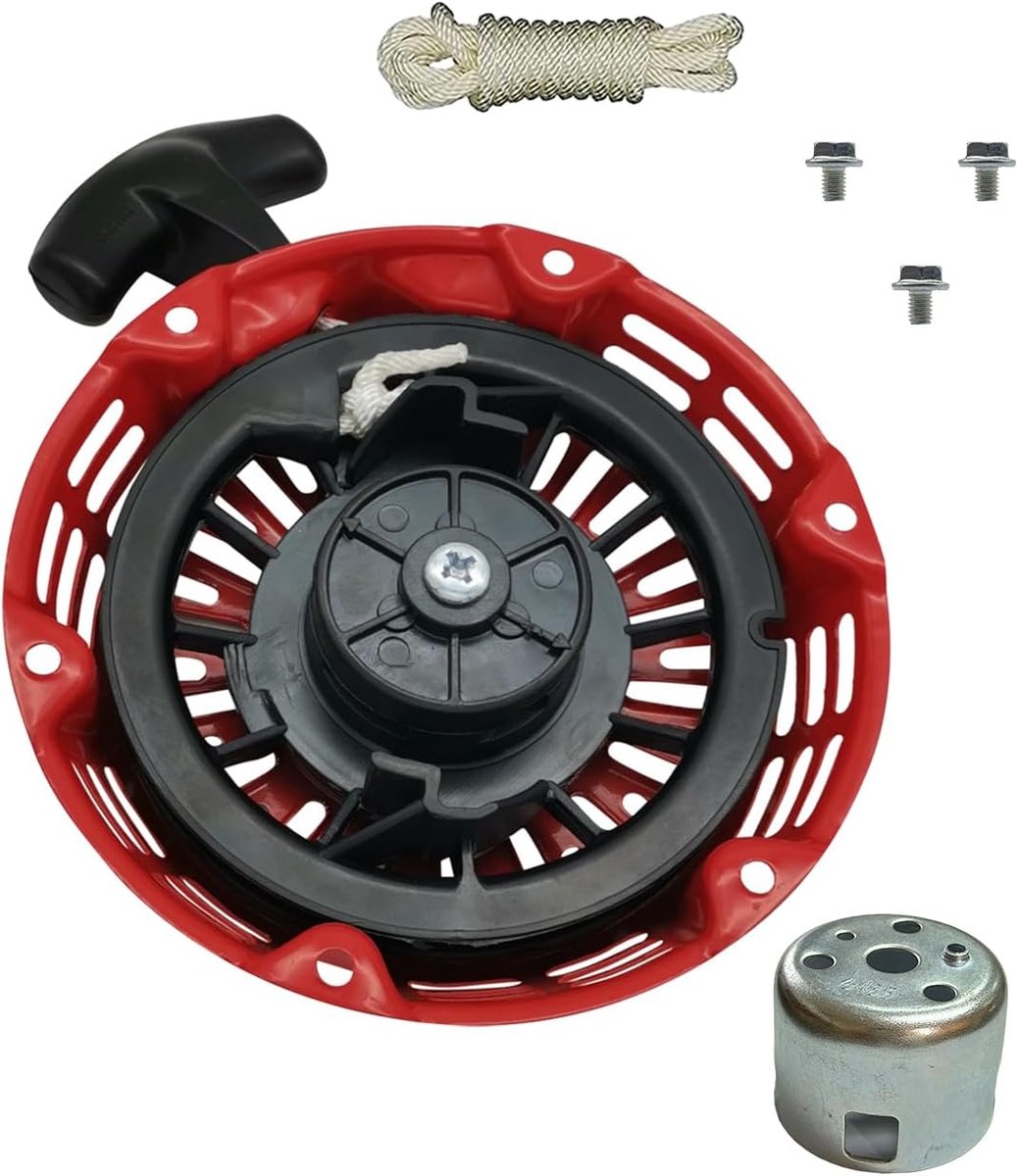 GX160 Starter voor Honda GX120 GX200 GX140 28400-Z0T-003ZB 5,5HP 6,5HP motor + startbeker + rood snoer