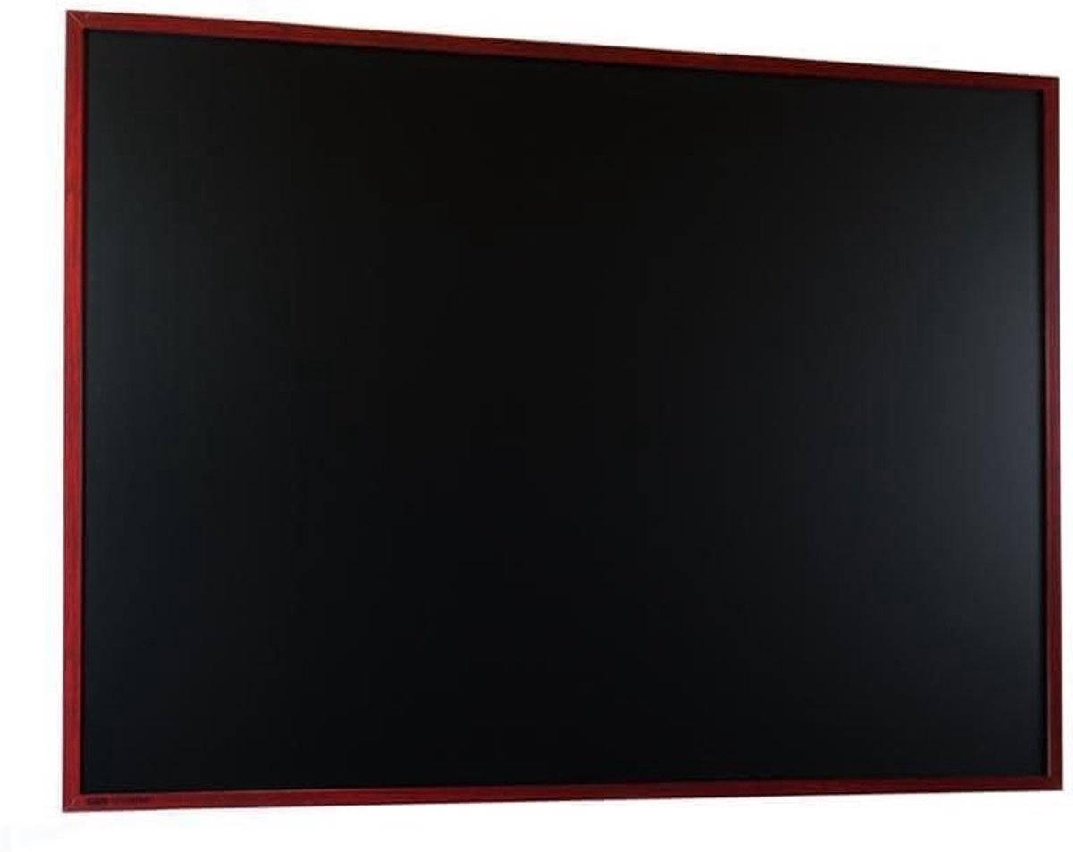 Krijtbord met kersenhouten lijst 90x120 cm | Magnetisch schoolbord | Schoolbord schoolbord | Sam Creative Schoolbord