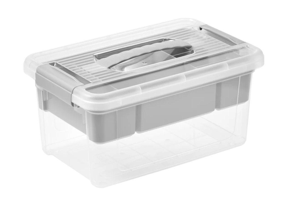 keeeper Opbergbox 'henri', 5 liter, nordic-grijs