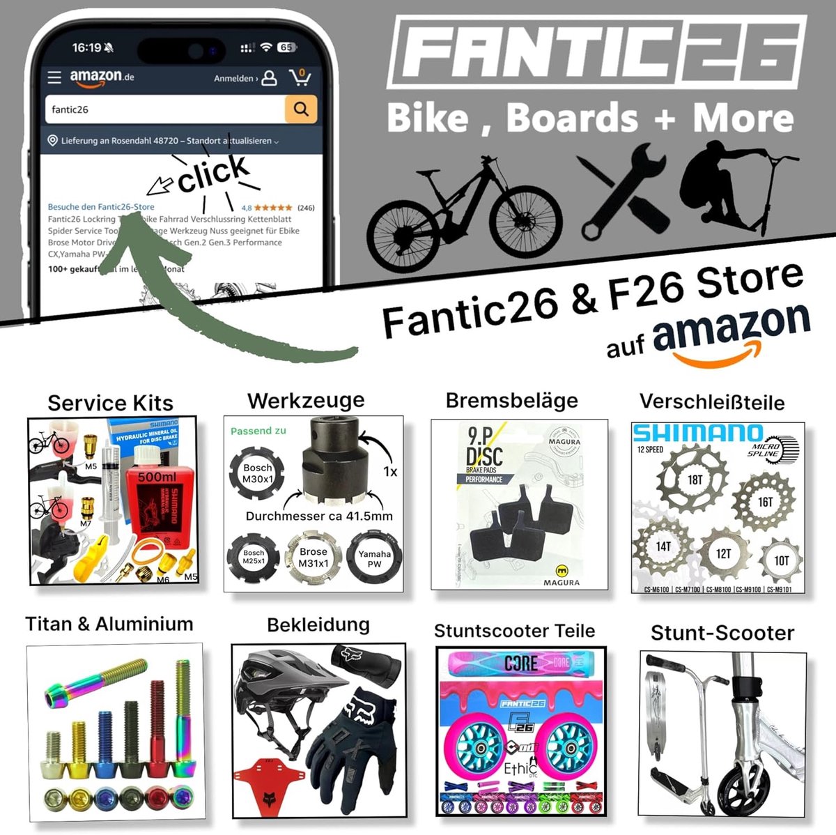 M5 x 15 mm fiets MTB / racefiets schakelsysteem schakelwielen Tuning Hollow SL schroef