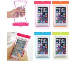 Waterdichte tas wit voor Xiaomi Mi 5 5S 5 X A1 Redmi 4 A 4 x 5 Plus Note 4 x Note 5 Note 5 A ... - Universele beschermhoes, verlichte behuizing, zachte kunststof, waterdicht, beschermt water, zand en stof