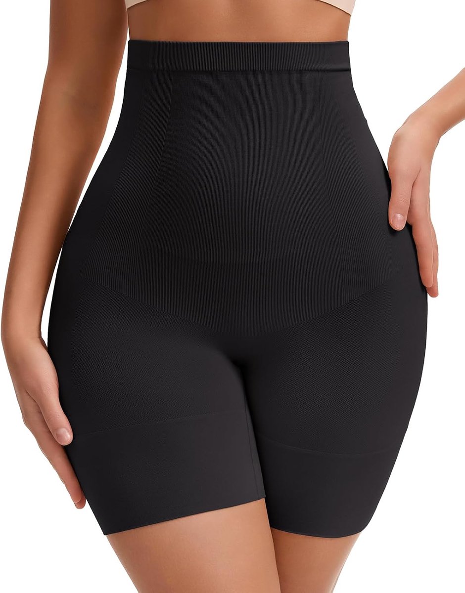 Corrigerende onderbroek voor dames, shapewear broek, hoge taille, korsetbroek met pijpen, figuurvormend ondergoed, shaping body, korsetbroek