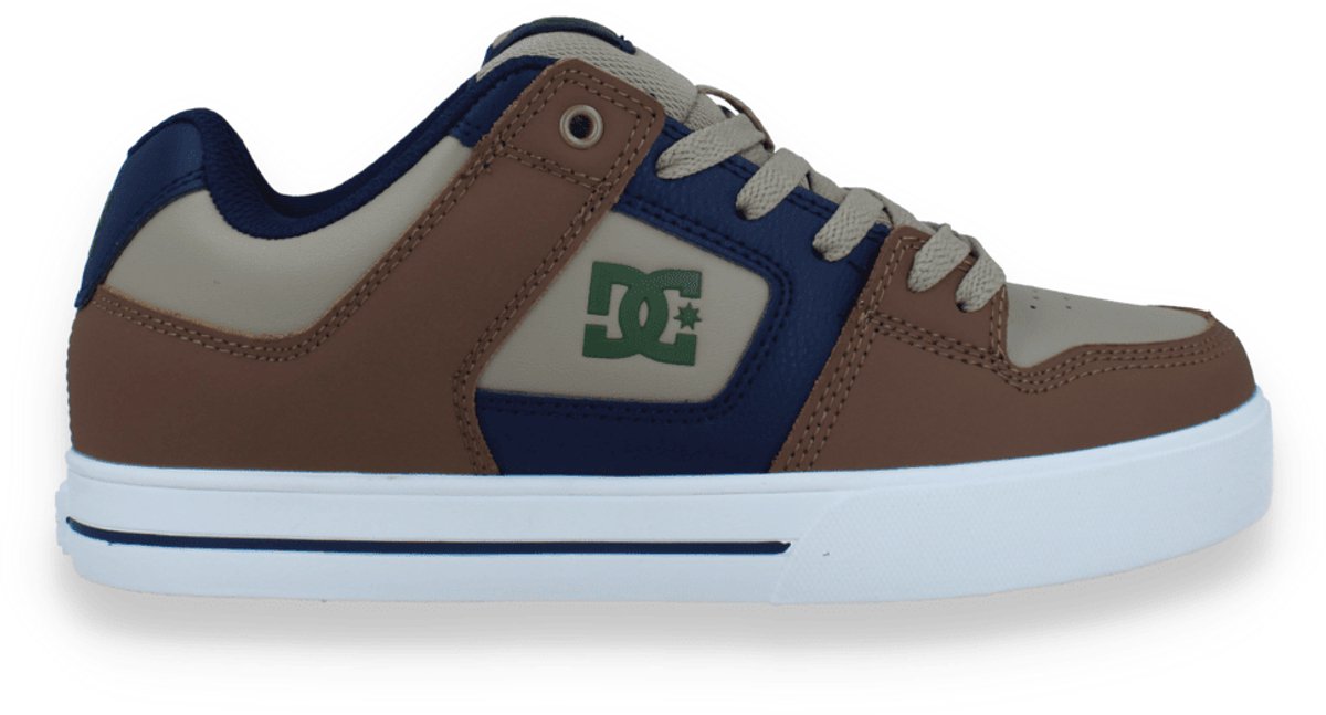 Dc Heren Sneaker Pure Brown/tan/navy | Maat: 40