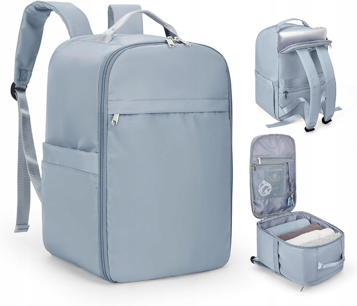 Reisrugzak 40x20x25cm handbagage, Ryanair/Wizzair compatibel, USB
