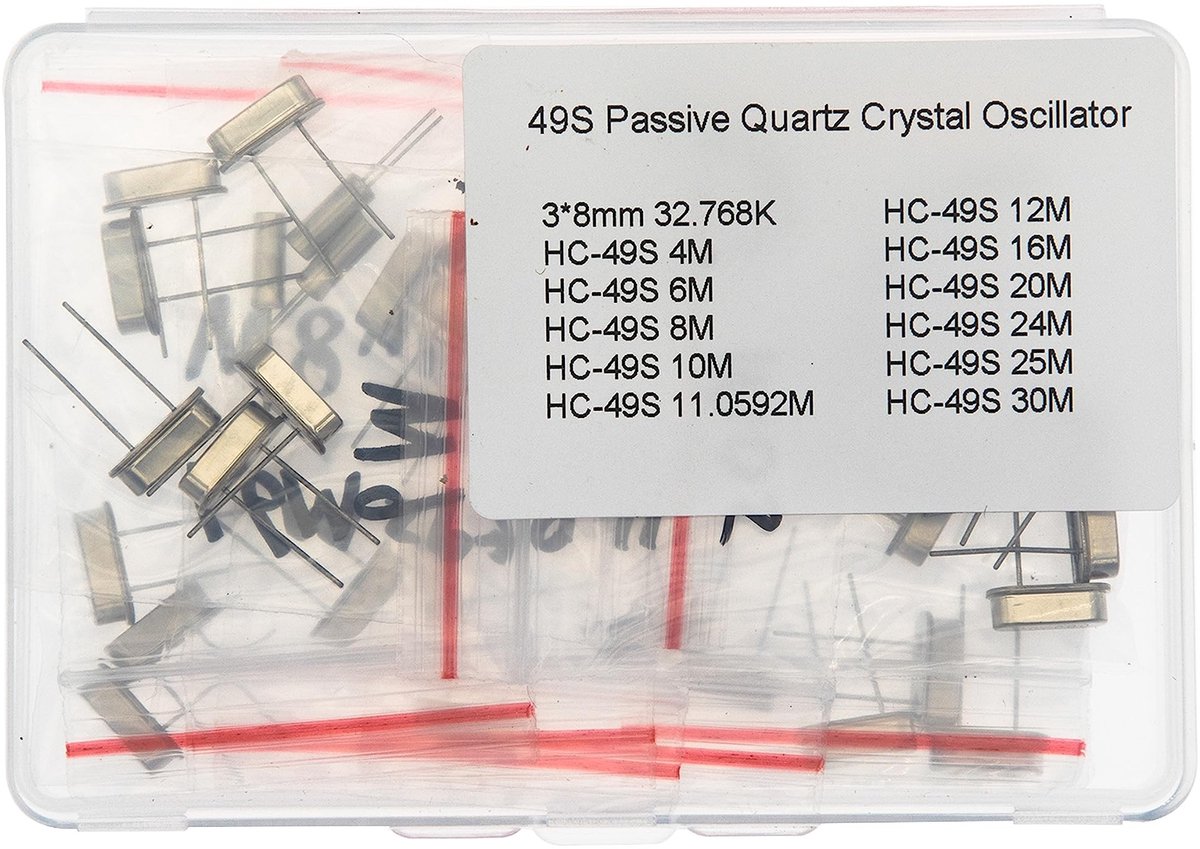 SolidKeus - DIP Quartz Oscillator Kit met 12 Waarden