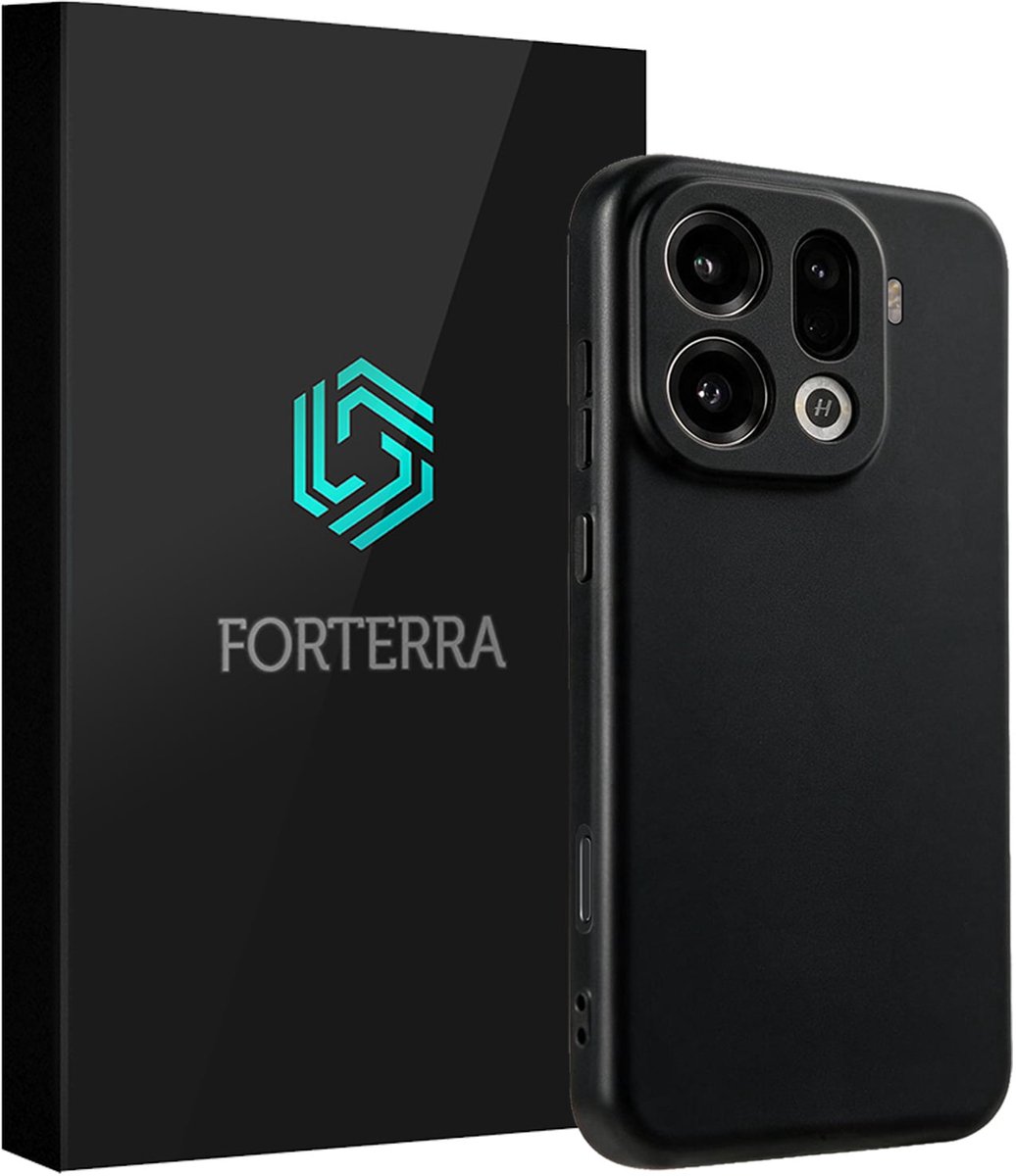Hoesje Geschikt voor OPPO Find X9 Pro - Sterk & Shockproof - Siliconen Case - Hoes Cover - Zwart