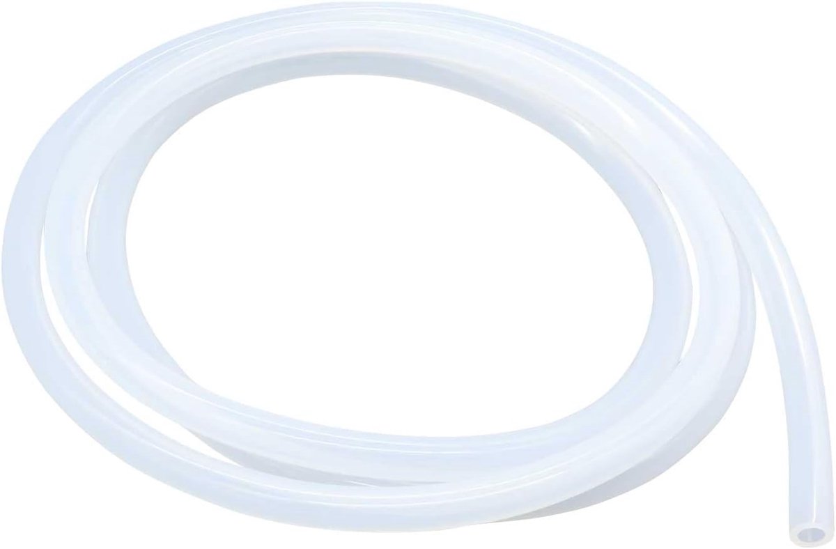 Slang, 7 mm x 10 mm (binnendiameter x buitendiameter), 1.5 meter lang, geschikt voor contact met levensmiddelen, flexibel, transparant, water- en luchtslangen voor pompoverdracht