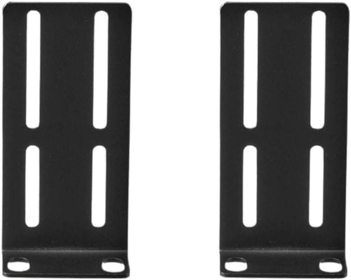 2PCS 88mm Rack Mount Kit Universele Verstelbare Rack Ears Mount Verstelbare Gat Afstand 29-40mm Voor 19 Inch Switches