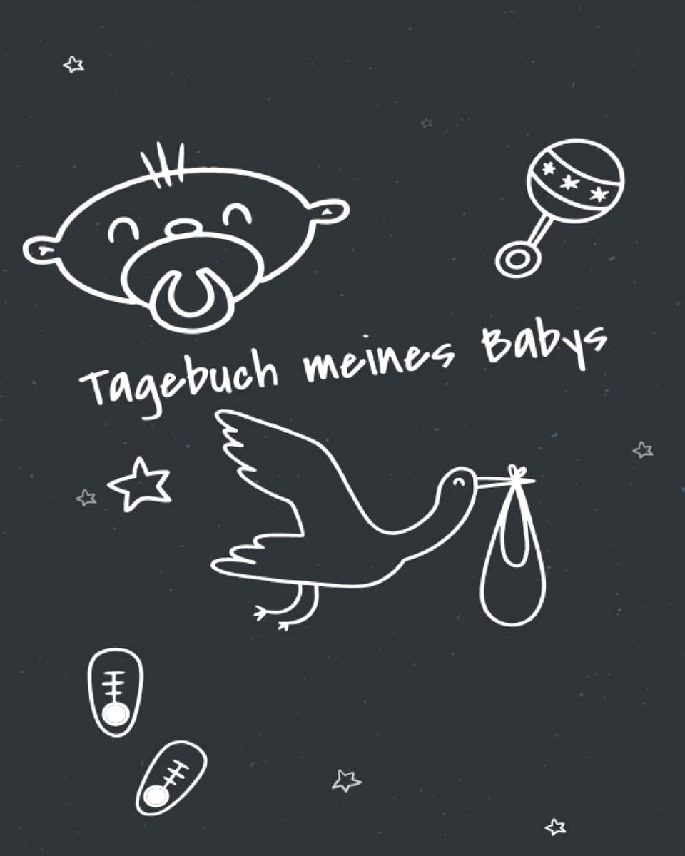 Meines Babys: Farbseiten | Tagebuch zum Ausfüllen | Babybuch, Babytagebuch und Babyalbum | Baby erstes Jahr | Geschenkidee